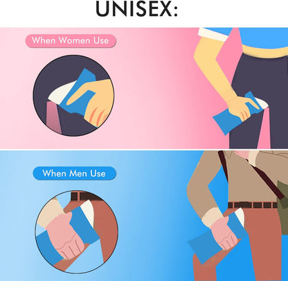 DIBBATU Disposable Urinal Bag, 12 Pcs 800ML Emergency Urine Bag, Unisex Urinal Bag, Portable Camping Pee Bag, Travel Urine Bag Vomit Bag for Traffic Jams, Camping, Hiking, Pregnant, Patient, Kids