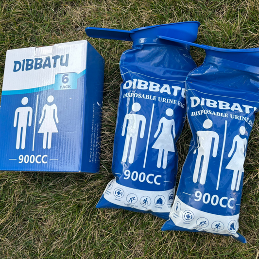 DIBBATU Portable Urinals Being Sanitary Installations for Outdoor Activities, Urinals being Sanitary Fixtures for Travel, Suitable for Hiking, Camping, Road Trip, Traffic Jam